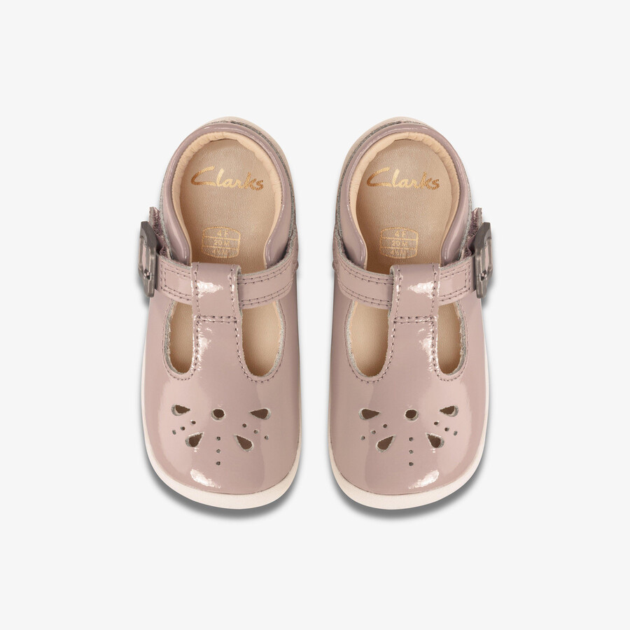 roamer star peuter - roze lakleer