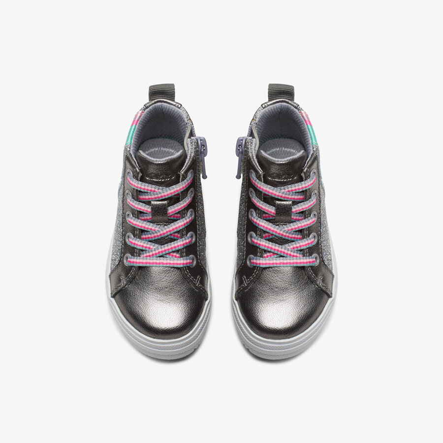 nova light peuter - gun metal leer