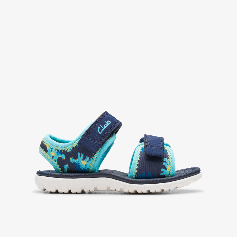 surfing tide peuter - marineblauw