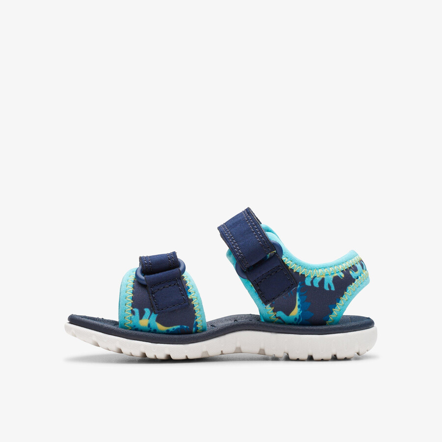 surfing tide peuter - marineblauw