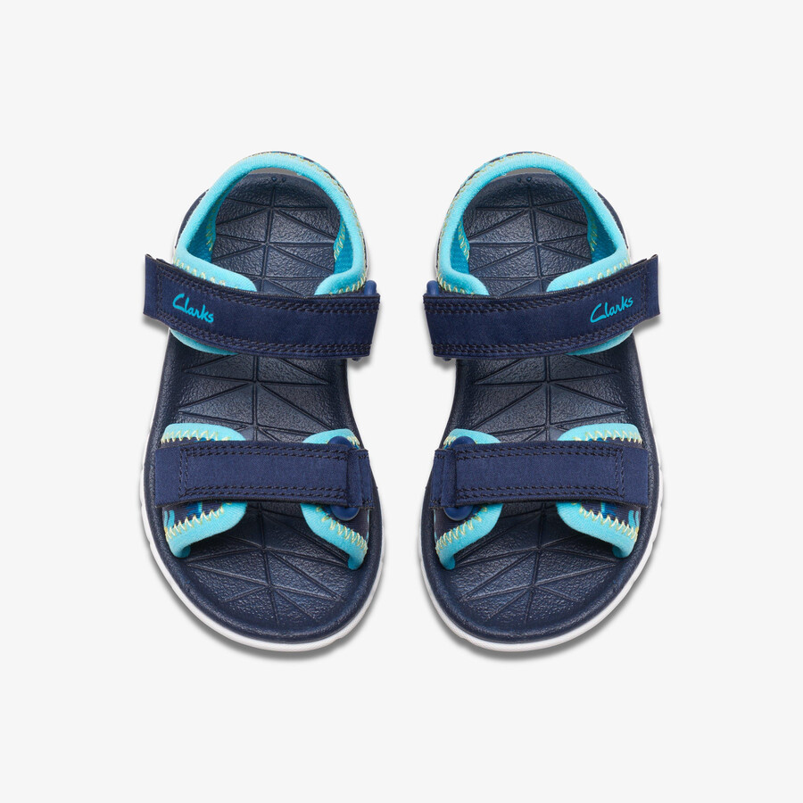 surfing tide peuter - marineblauw