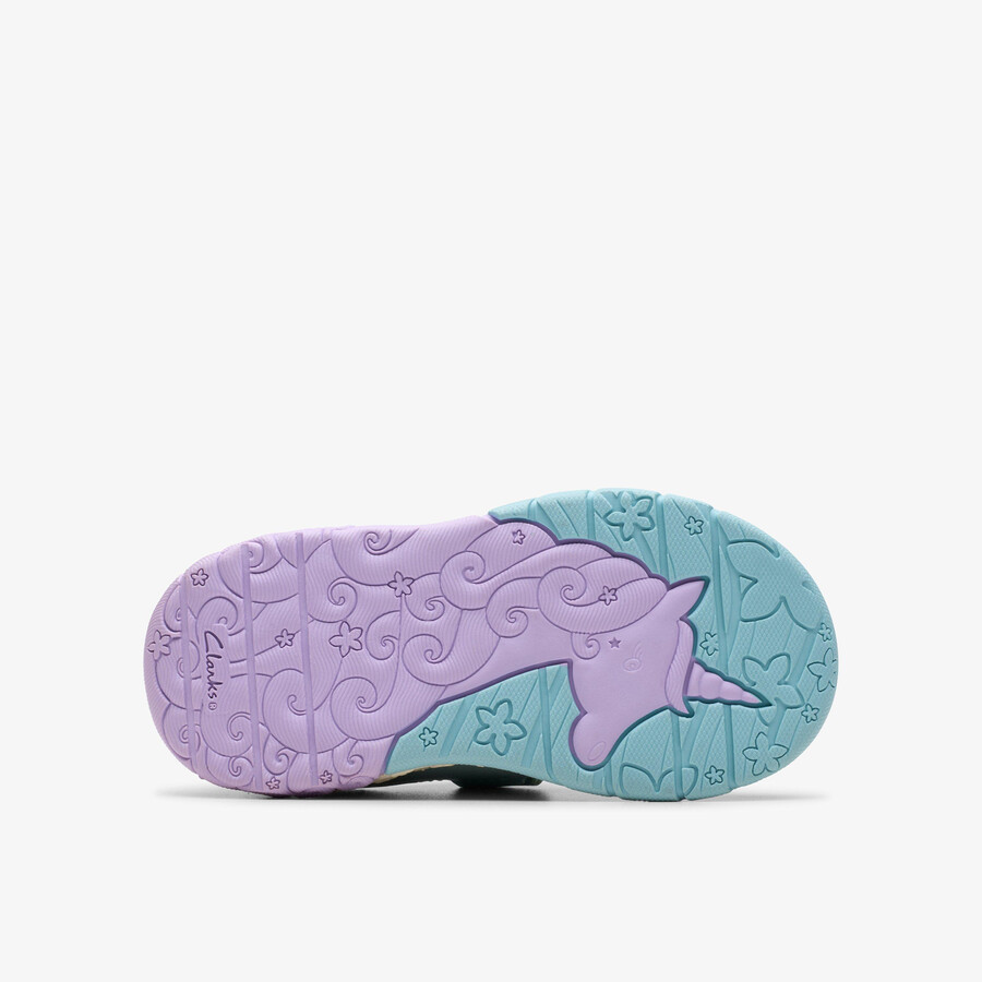 tidal shell peuter - lichtblauwe combinatie