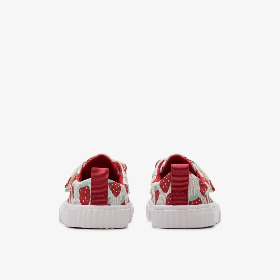 foxing fraise peuter - katoen metallic
