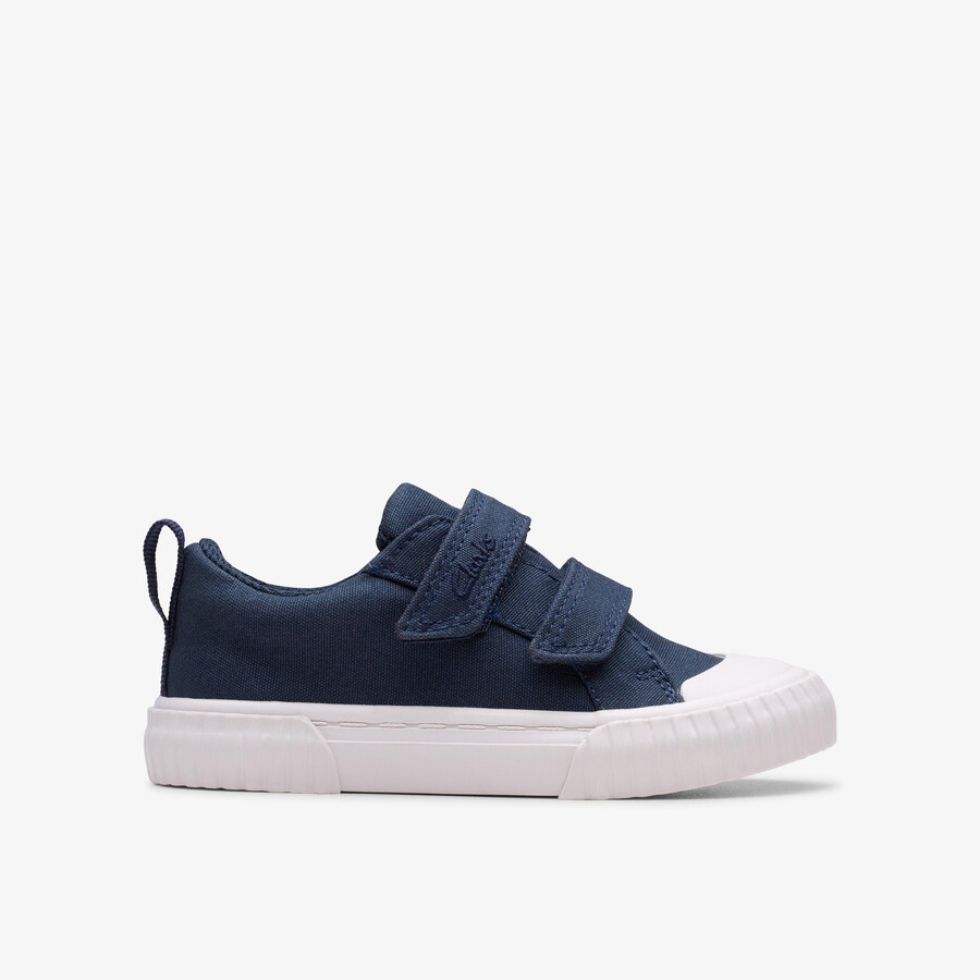 vosjes vibe peuter - marineblauw canvas