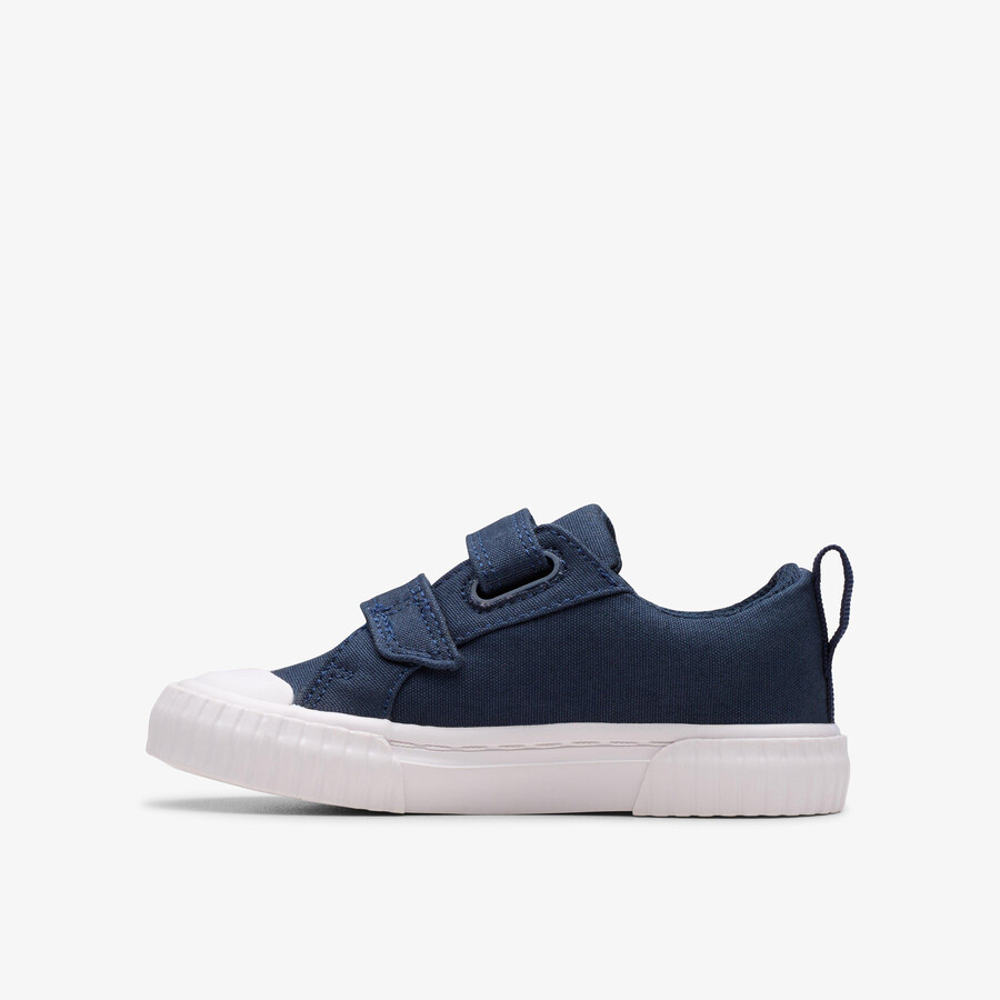 vosjes vibe peuter - marineblauw canvas