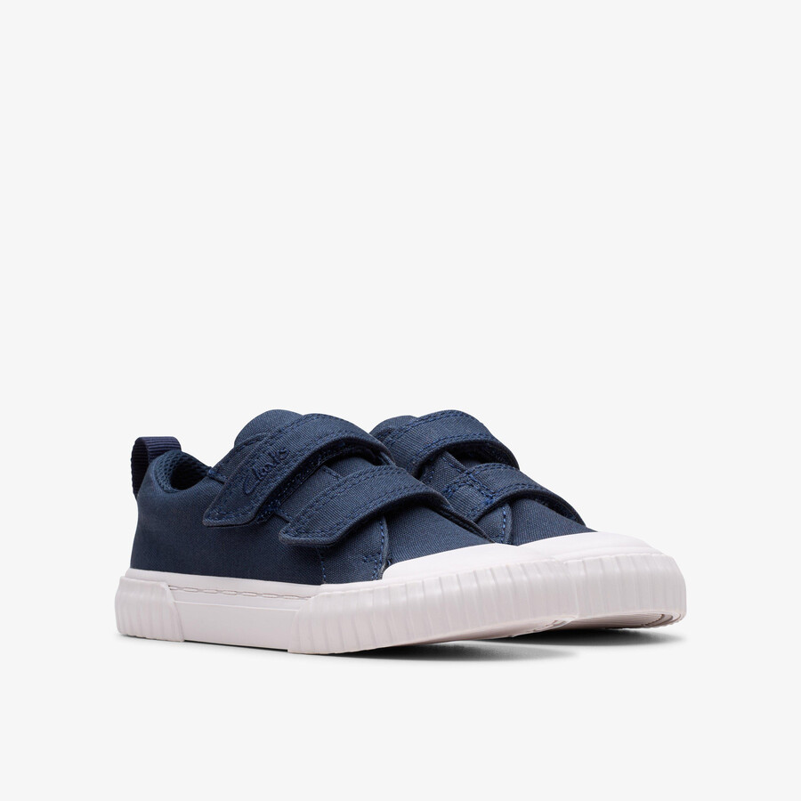 vosjes vibe peuter - marineblauw canvas