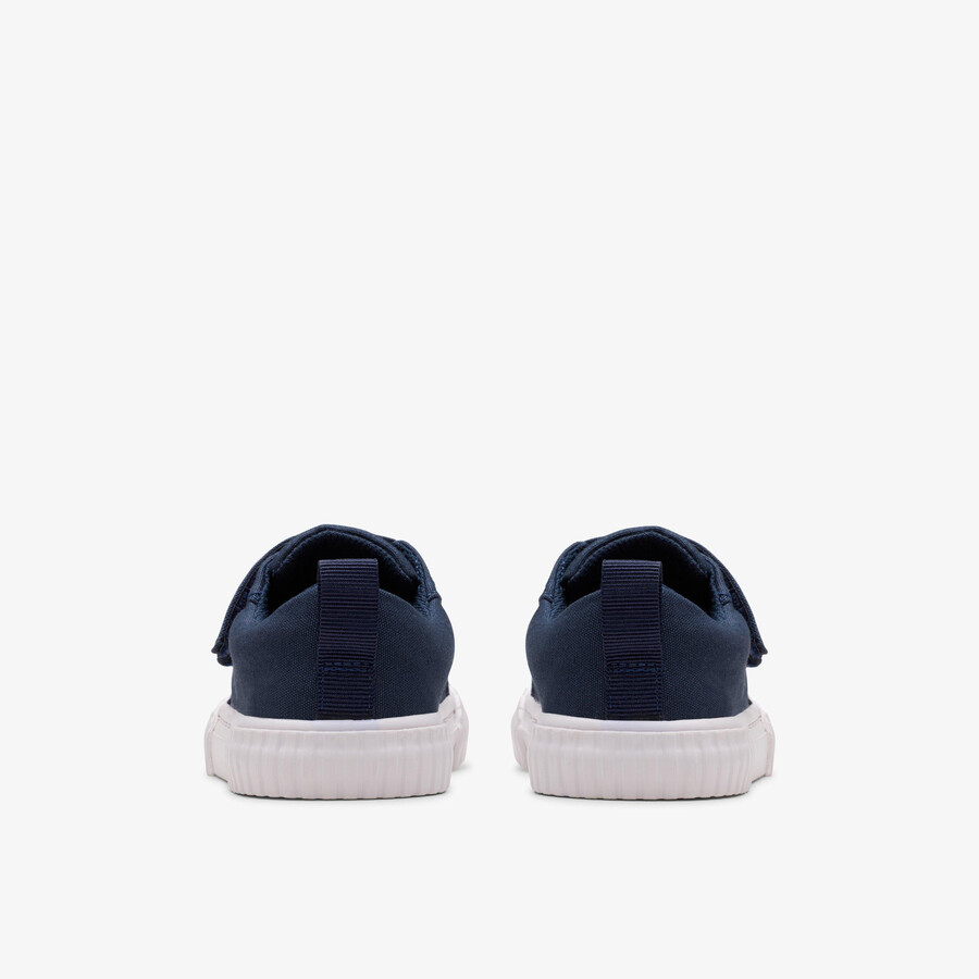 vosjes vibe peuter - marineblauw canvas