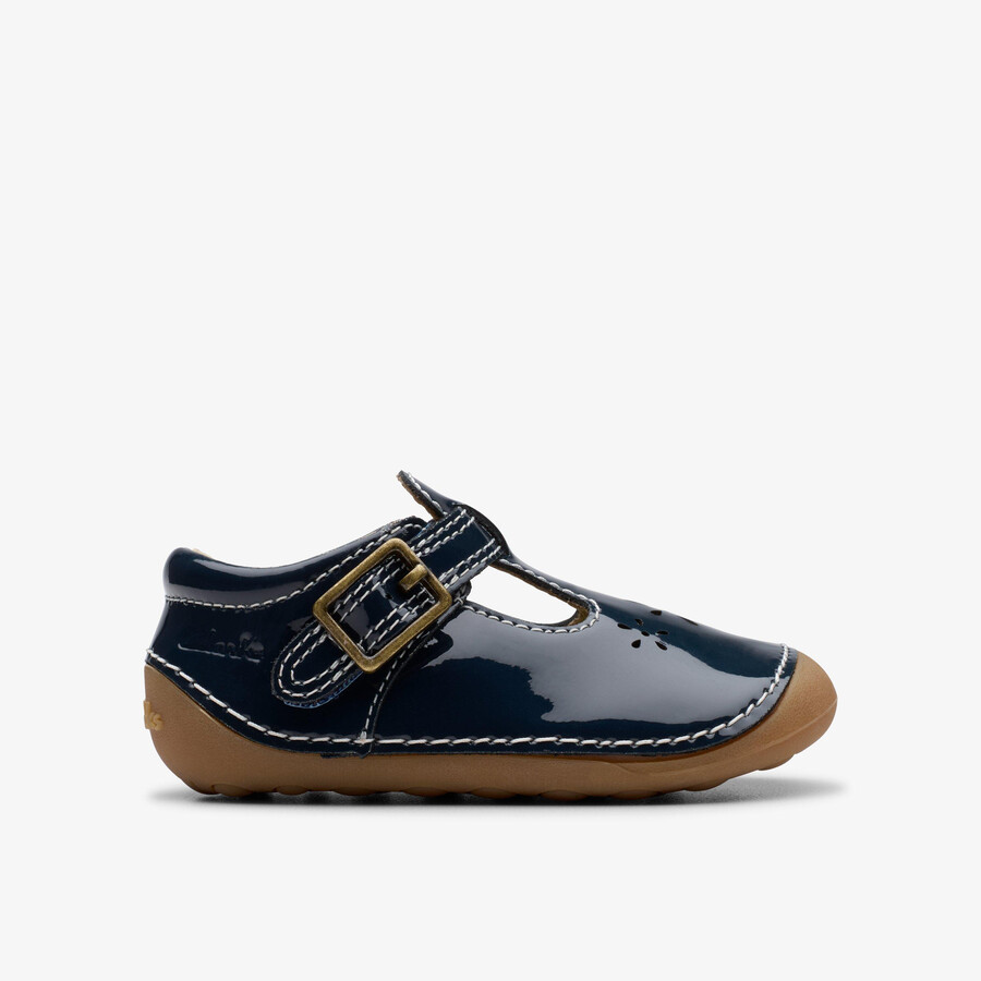 tiny skip peuter - marineblauw patent