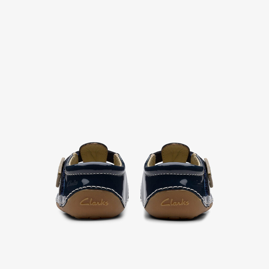 tiny skip peuter - marineblauw patent