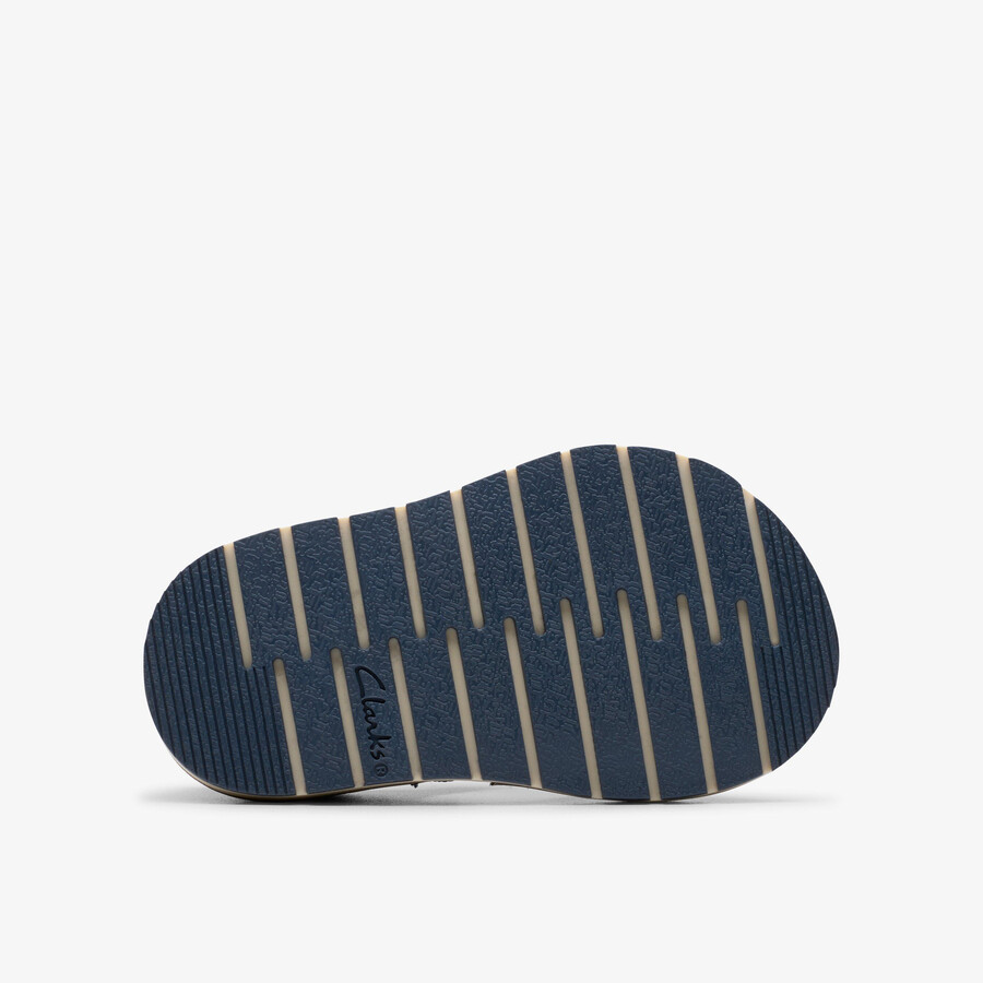 playsun peuter - marineblauw leer
