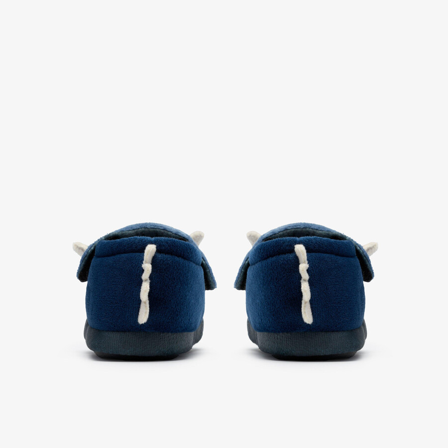 pluche knuffel voor peuters - marineblauw