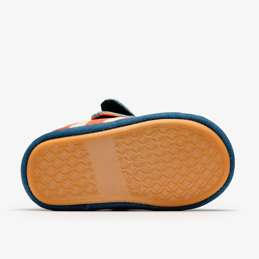 pluche knuffel voor peuters - oranje combinatie