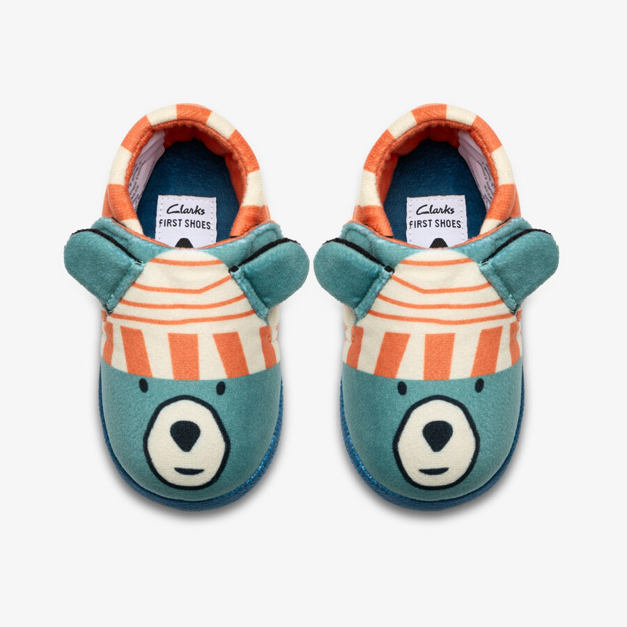 pluche knuffel voor peuters - oranje combinatie