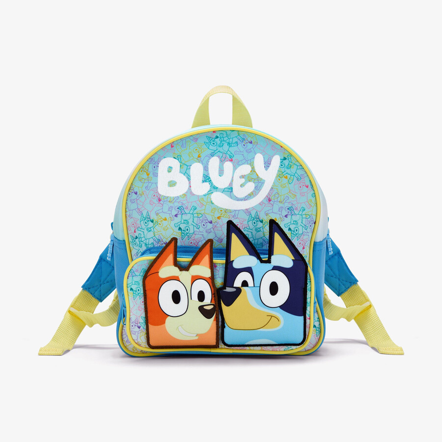 bluey friends rugzak - blauwe combinatie