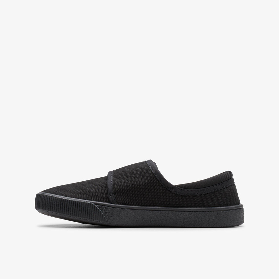 hopper run - zwarte stof