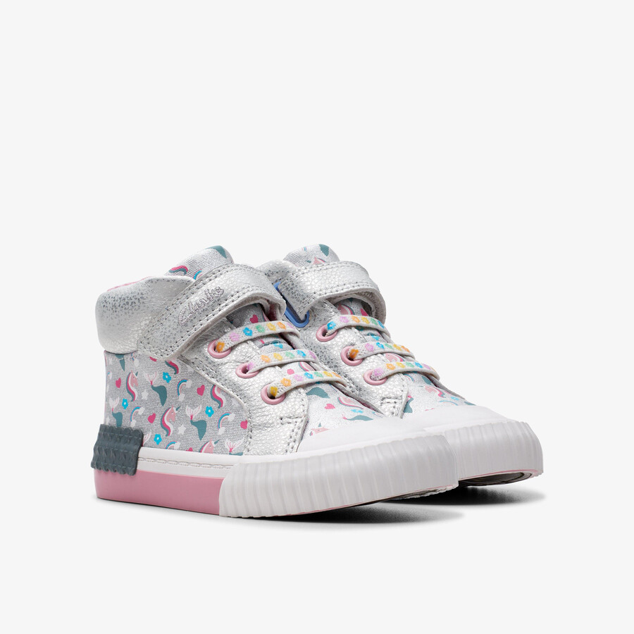 foxing halo hi peuter - zilver