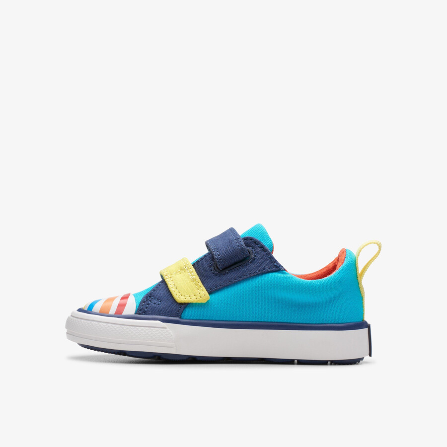 foxing ocean peuter - blauw meerkleurig