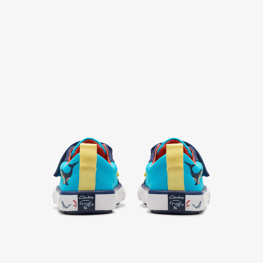 foxing ocean peuter - blauw meerkleurig
