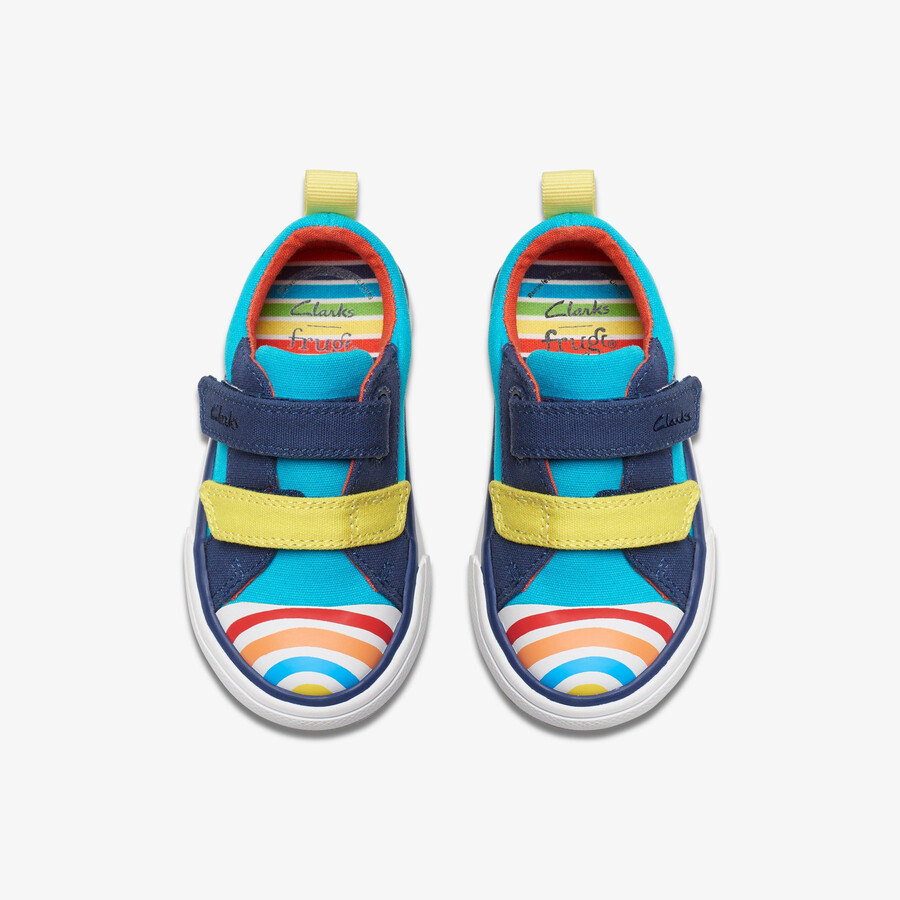 foxing ocean peuter - blauw meerkleurig