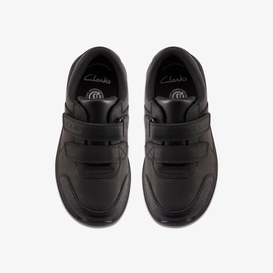 daze step 2 kid - zwart leer