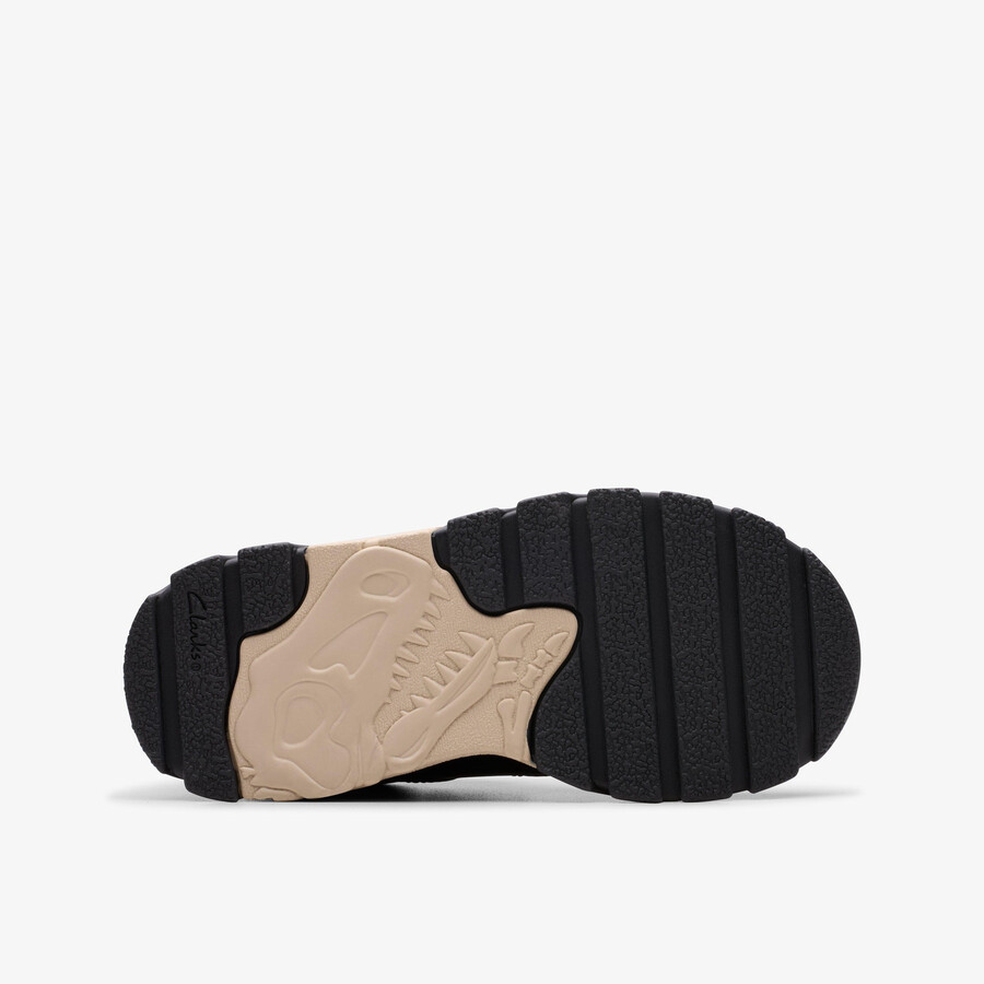 steggy 2 glow kid - zwart leer