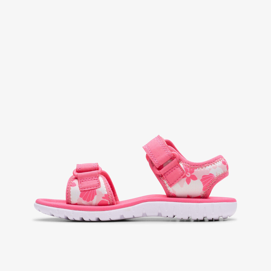 surfingtide kid - roze meerkleurig