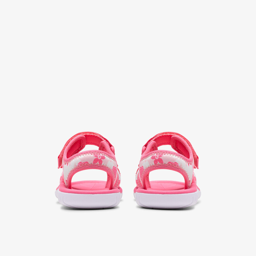 surfingtide kid - roze meerkleurig