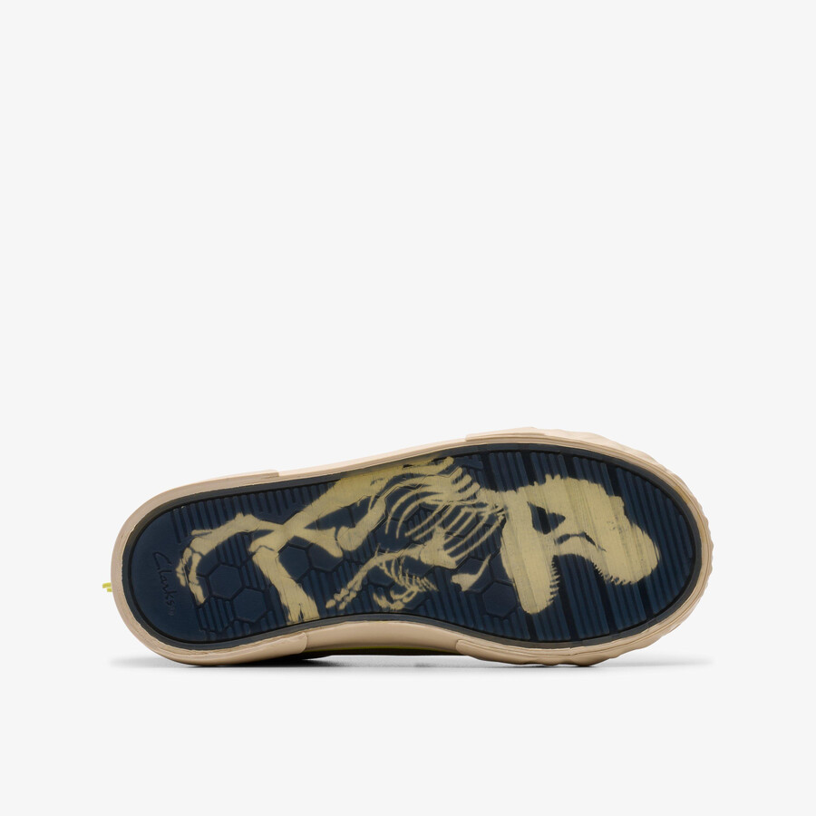 foxing stomp kid - grijs canvas