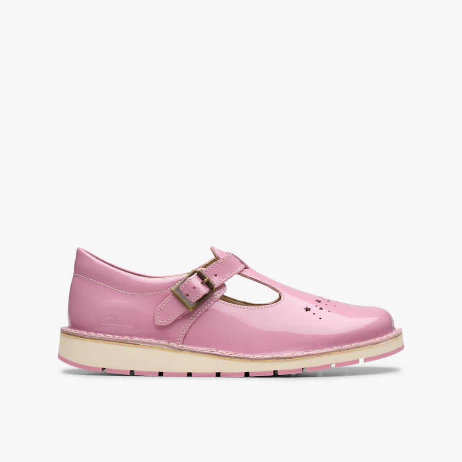 vrolijke skip kid - roze patent