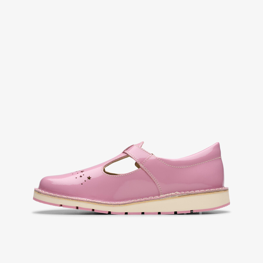 vrolijke skip kid - roze patent