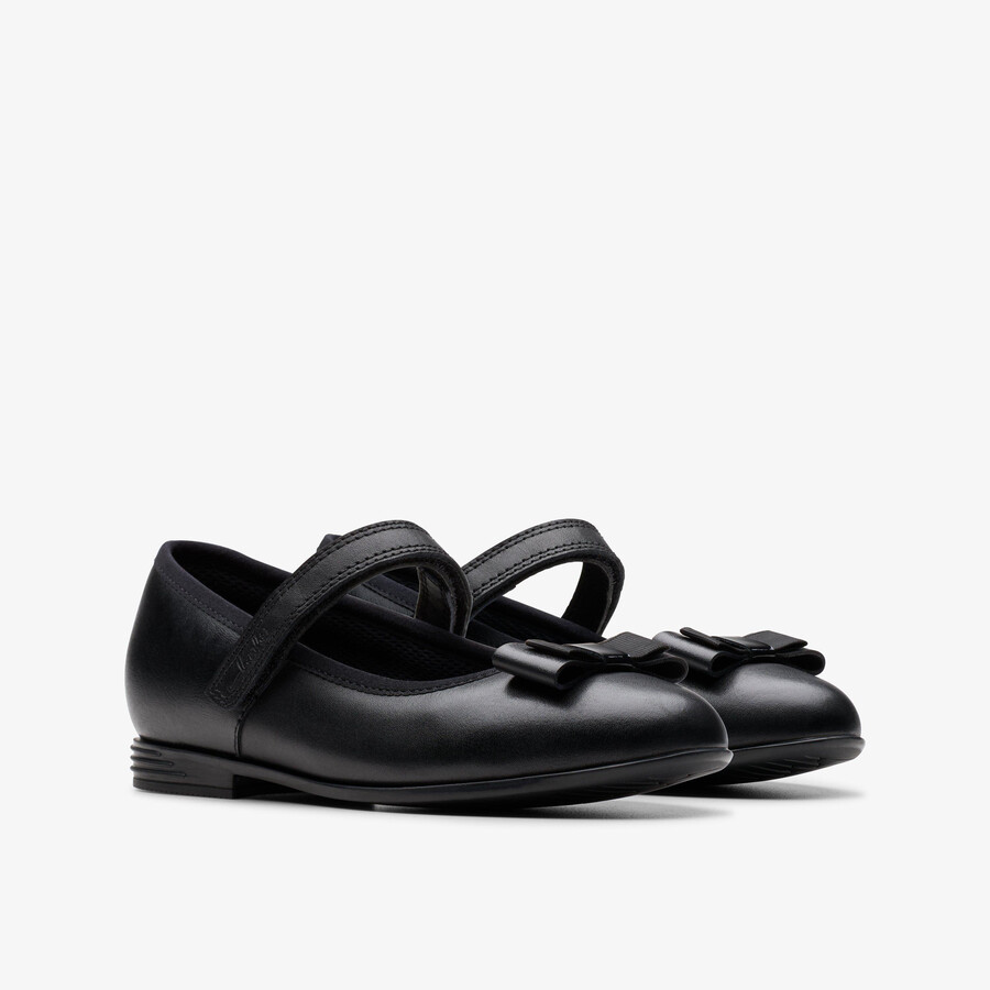 finja tap older - zwart leer