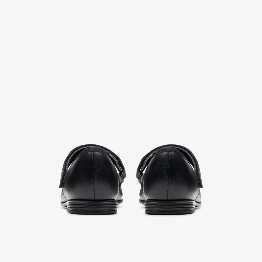 finja tap older - zwart leer