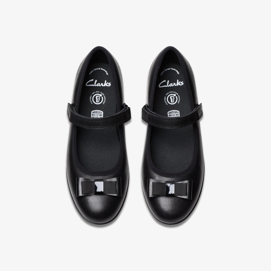 finja tap older - zwart leer