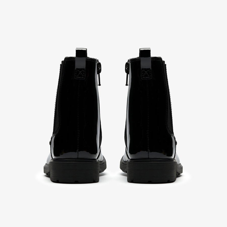 astrol orin kid - zwart patent