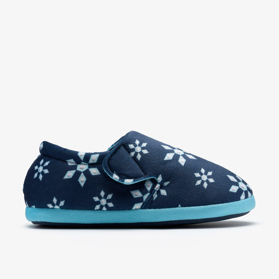 fluffy snug kid - marineblauw
