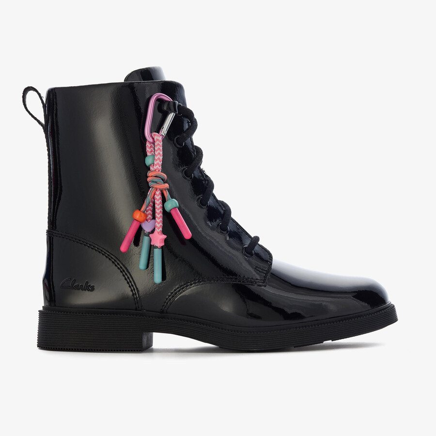 oaklyn charm older - zwart lakleer