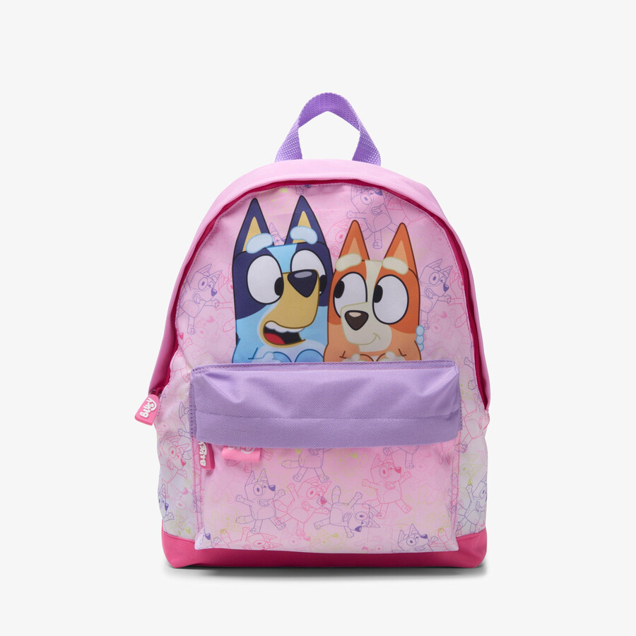 bluey rugzak klein - roze combinatie