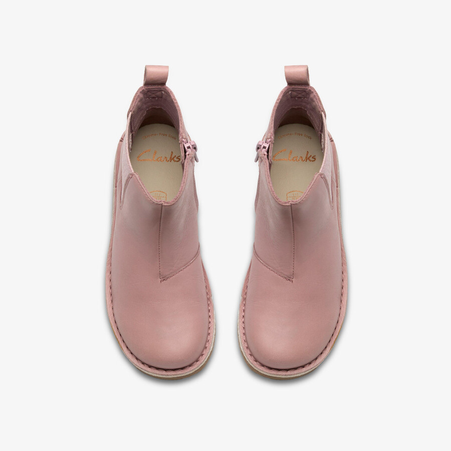 vrolijk sky kid - stoffig roze
