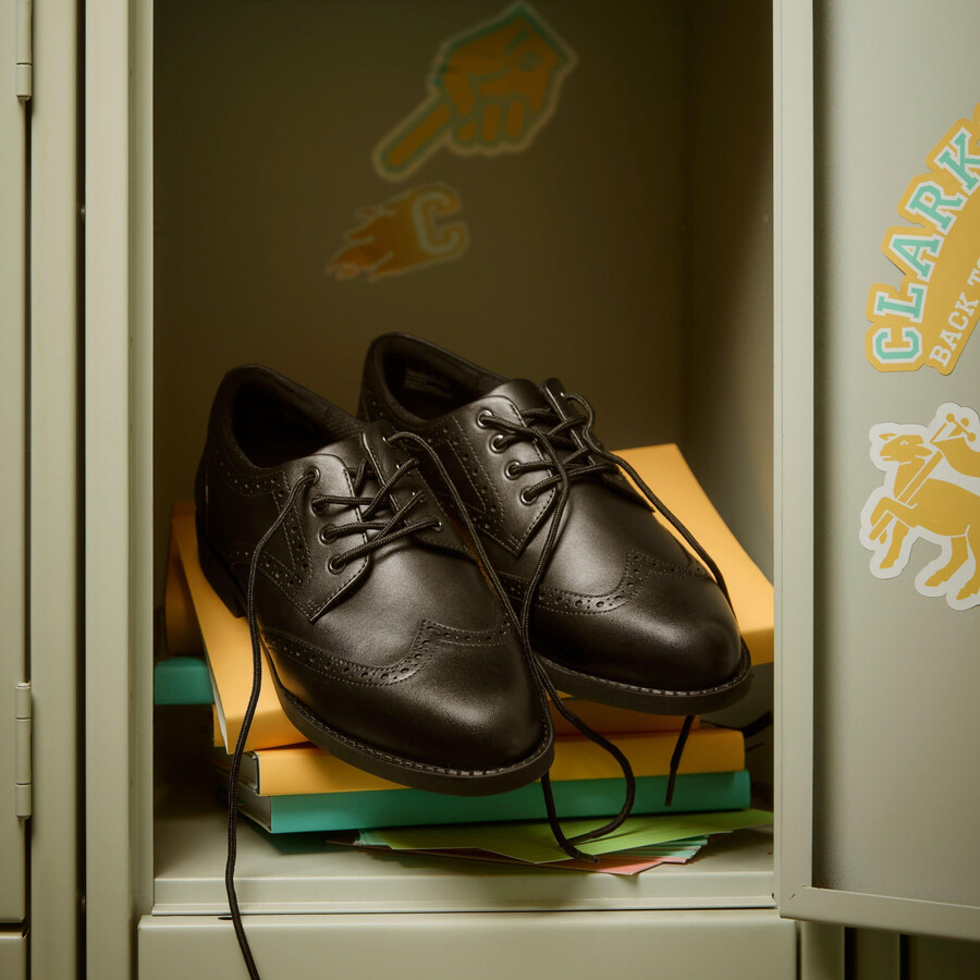 tapa pure youth - zwart leer