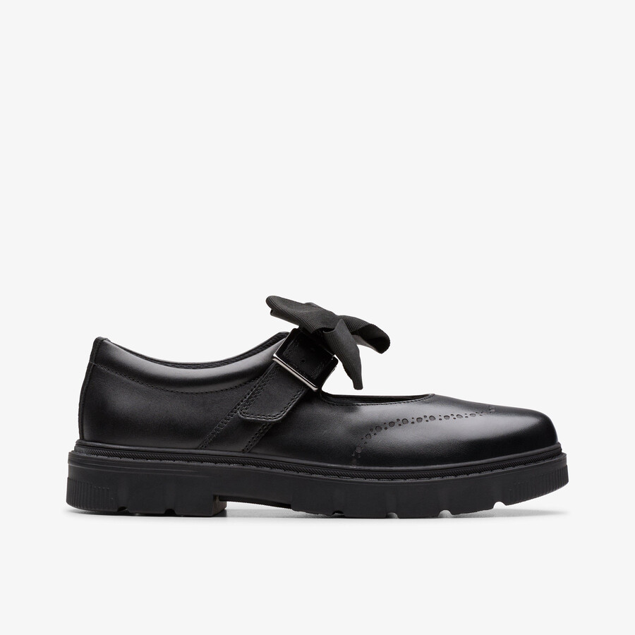 lorcam jane youth - zwart leer