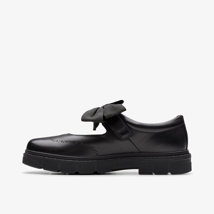 lorcam jane youth - zwart leer