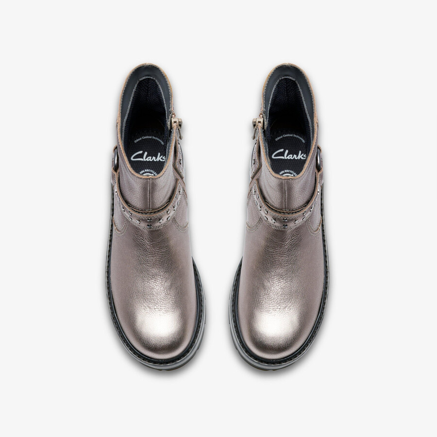 prague shine kid - tin metallic