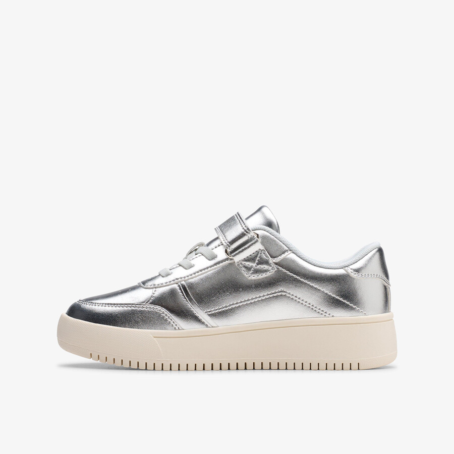barley step kid - zilver metallic