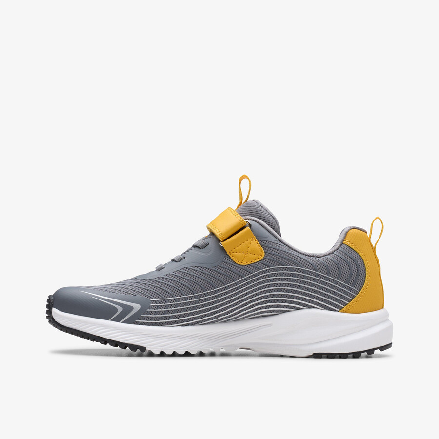 deyes dash youth - grijs synthetisch