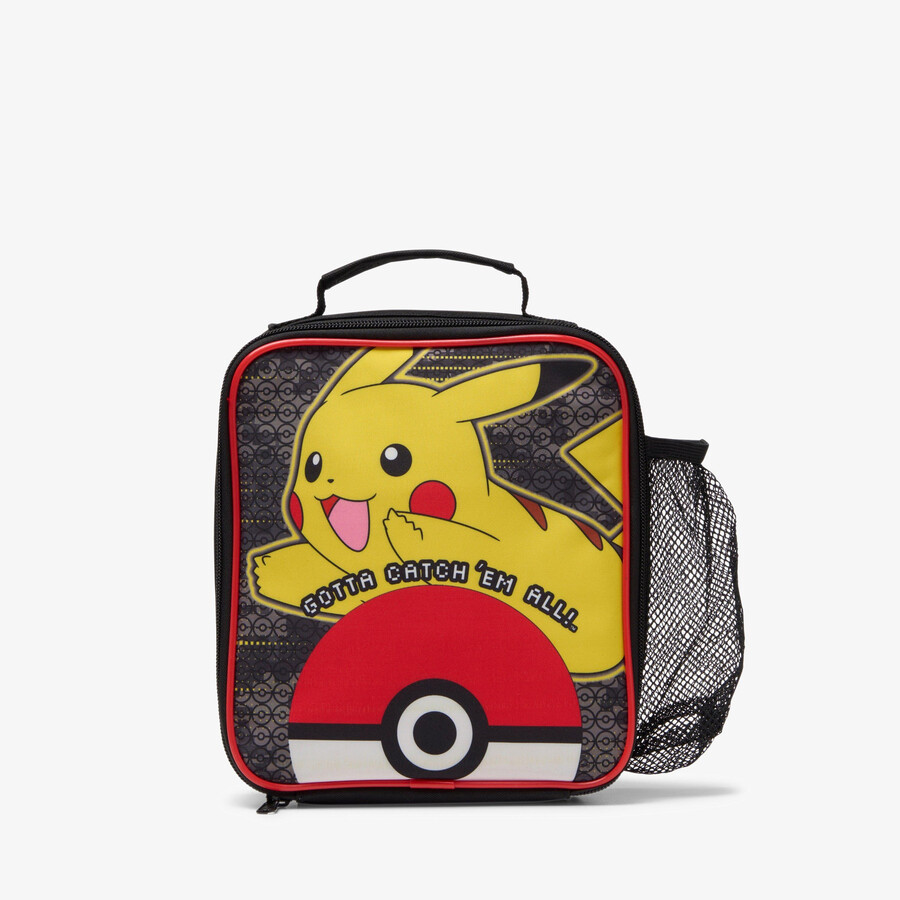 pokémon lunch - zwarte combinatie