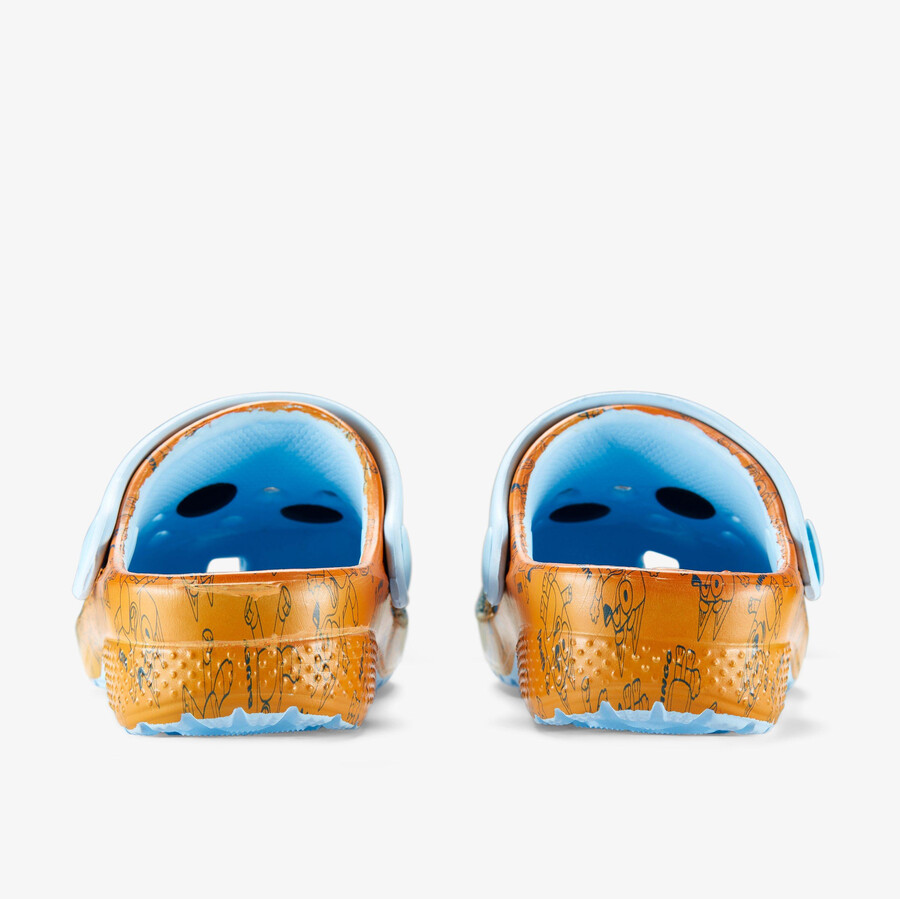 bluey fade klompen voor kinderen - blauwe combinatie