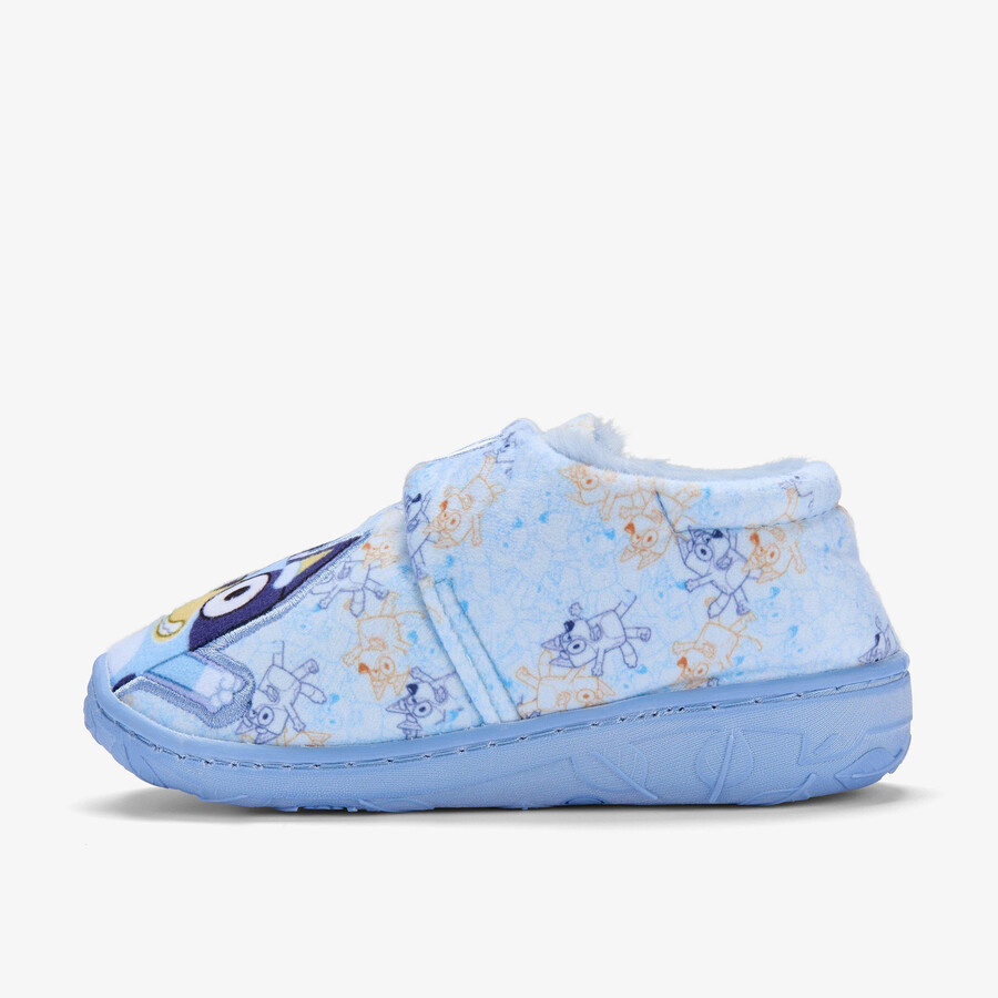 bluey slipper kid - blauw