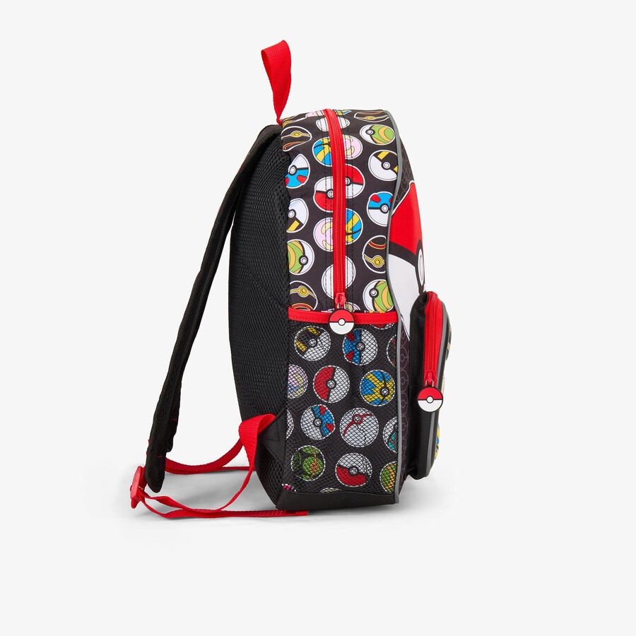 pokeball-rugzak - zwarte combinatie