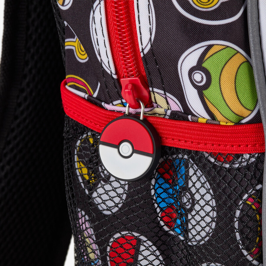 pokeball-rugzak - zwarte combinatie