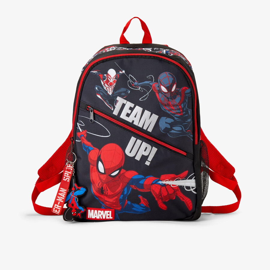 spider team up rugzak - zwartrood